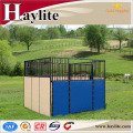 EPE board hot dip galvanized horse stable with PVC fabric
